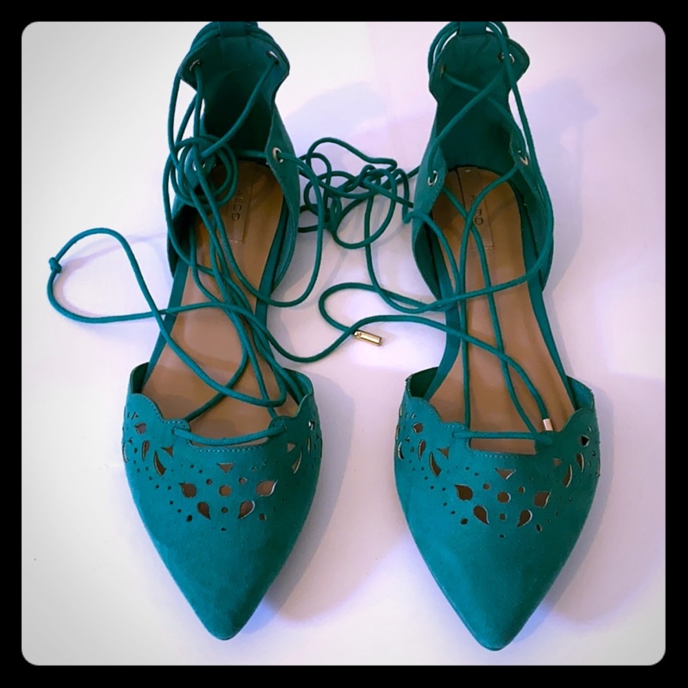 Aldo Suede Flats-NWOT